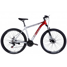 Велосипед AL 29" SPACE PHAETON DD FR рама-20" сріблясто-червоний 2026 Велосипед AL 29" SPACE PHAETON DD FR рама-20" сріблясто-червоний 2026