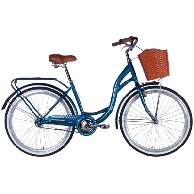 Велосипед ST 26" Dorozhnik AQUAMARINE BH рама-17" темно-синій 2025