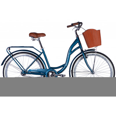 Велосипед ST 26" Dorozhnik AQUAMARINE BH рама-17" темно-синій 2025