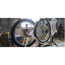 Велосипед уцінений ST 24 DAVI DAVI Vbr FR рама-14 рожевий з чорною покришкою 2026