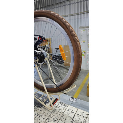 Велосипед уцінений ST 26" Dorozhnik DAVI Vbr FR рама-17" кремовий з білою покришкою 2025