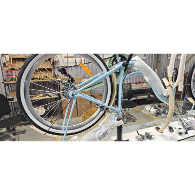 Велосипед уцінений ST 26" Dorozhnik CATHERINA Vbr FR рама-17" блакитний (матовий) 2025