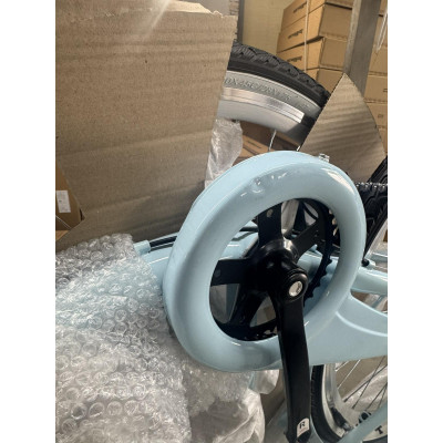 Велосипед уцінений ST 28" Dorozhnik DAVI Vbr FR рама-19" блакитний з чорною покришкою 2025