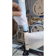 Велосипед уцінений ST 28" Dorozhnik DAVI Vbr FR рама-19" кремовий з білою покришкою 2025