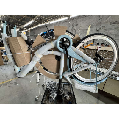 Велосипед уцінений ST 28" Dorozhnik DAVI BH рама-19" блакитний з чорною покришкою 2025