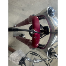 Велосипед уцінений з електроприводом 28" AL Dorozhnik eCORAL DD FR рама-19" 36B 12.5А*г 500Вт рубіновий YS 7496 2025