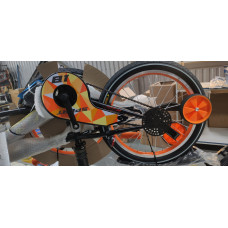 Велосипед уцінений ST 18" Formula SPORT BH рама-9" сірий з помаранчевим 2024