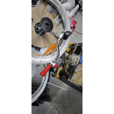 Велосипед уцінений AL 20" Formula CREAM BH рама-10" чорний з рожевим 2024 крила, підніжка, дзвоник, корзина