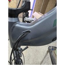 Велосипед уцінений Алюмінієва, полегшена. Розмір 17" 27.5" Leon Gavana HDD рама-17" 500Вт 48B 13.4А*г темно-сiрий (матовий) 2022