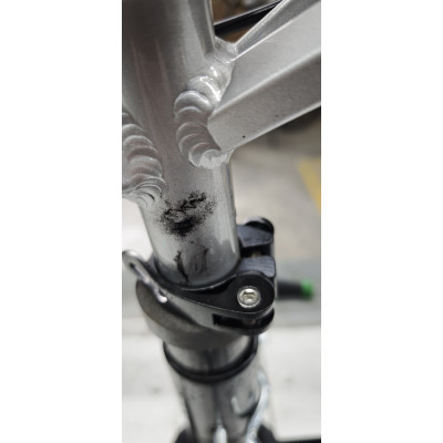 Велосипед уцінений AL 27.5" SPACE PHAETON DD FR рама-19" сіро-сріблястий 2026