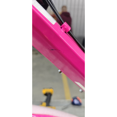 Велосипед уцінений ST 27.5" SPACE AURORA DD FR рама-15" біло-рожевий 2026