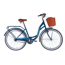 Велосипед ST 26" Dorozhnik AQUAMARINE BH рама-17" темно-синій 2025