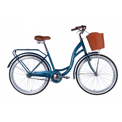 Велосипед ST 26" Dorozhnik AQUAMARINE BH рама-17" темно-синій 2025
