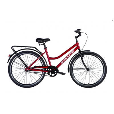 Велосипед уцінений ST 26" SPACE VOYAGER (049) BH рама-17" рубіновий 2024 крила, крило пер., крило зад., підніжка, дзвоник