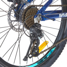 Велосипед SPARK HUNTER 14 24 темно синій (колеса - 24 , алюмінієва рама - 14 )