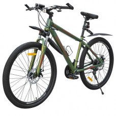Велосипед SPARK TRACKER 17 27,5 мілітарі зелений (колеса - 27,5 , алюмінієва рама - 17 )