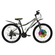 Велосипед SPARK MONTERO 15 27,5 сірий вівід (колеса - 27,5 , алюмінієва рама - 15 )