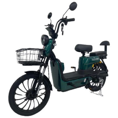 Велосипед з електромотором SPARK RIDER 14" 48V/500W/20Ah Зелений