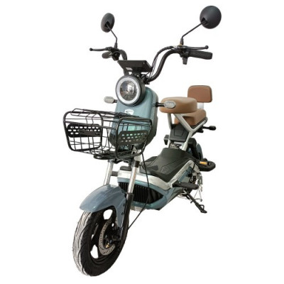 Велосипед з електродвигуном SPARK GLIDE 14" 60V/500W/20Ah Зелена шавлія