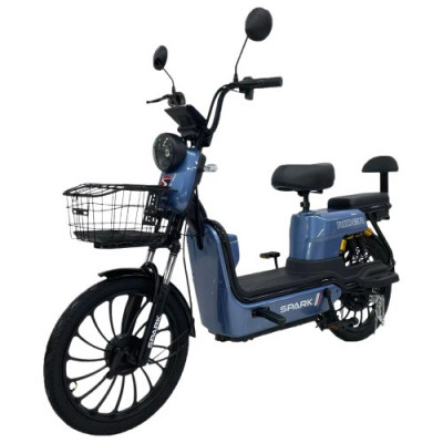 Велосипед з електромотором SPARK RIDER 14" 48V/500W/20Ah Синій