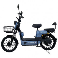 Велосипед з електромотором SPARK RIDER 14" 48V/500W/20Ah Синій