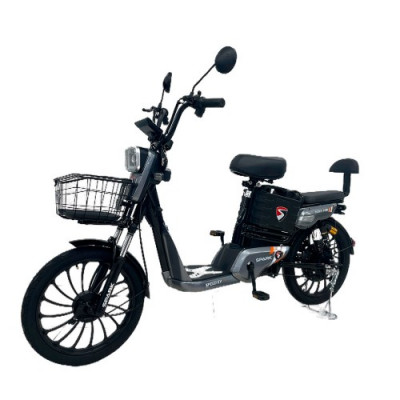 Велосипед з електромотором SPARK RIDER PRO 14" 48V/650W/20Ah Сірий