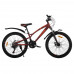 Велосипед SPARK SURF (колеса - 24 , сталева рама - 12 ) бордовий
