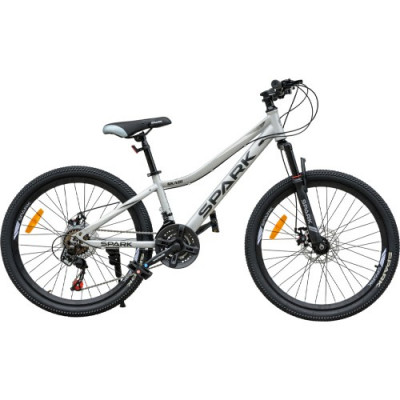 Велосипед SPARK SKADI (колеса - 24 , сталева рама - 12 ) сірий