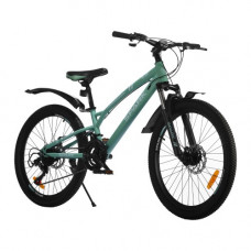 Велосипед SPARK SURF (колеса - 24", сталева рама - 12") м'ятний