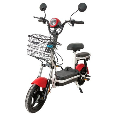 Велосипед з електродвигуном SPARK COMPACT 14" 48V/400W/12Ah Червоний