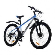 Велосипед SPARK BLINK (колеса - 26", сталева рама - 13") синій з сірим