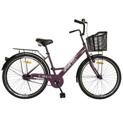 Велосипед SPARK CITY LIRA (колеса - 26", сталева рама - 17")