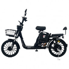Велосипед з електромотором SPARK RIDER PRO 14" 48V/650W/20Ah Чорний