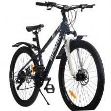 Велосипед SPARK FLIP (колеса – 26 , сталева рама – 13 ) графітовий