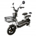 Велосипед з електродвигуном SPARK CITY 14" 48V/500W/20Ah Чорний