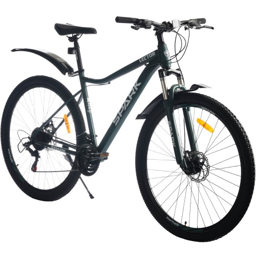 Велосипед SPARK VECTOR (колеса – 29", сталева рама – 19") темно-зелений