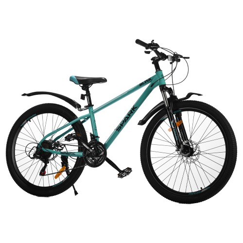 Велосипед SPARK BLINK (колеса - 26", сталева рама - 13") м'ятний