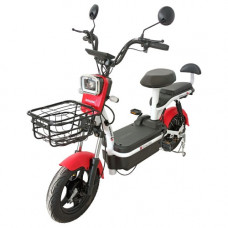 Велосипед з електродвигуном SPARK CITY 14" 48V/500W/20Ah Червоний