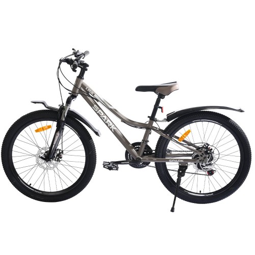 Велосипед SPARK LINK (колеса - 24", сталева рама - 11") сірий