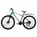 Велосипед SPARK NOVA (колеса - 29", сталева рама - 19") бірюзовий з чорним
