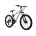 Велосипед SPARK SHARP JR. (колеса - 24", сталева рама - 12") сірий із чорним