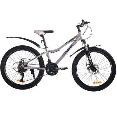 Велосипед SPARK LINK (колеса - 24", сталева рама - 12") світло-бузковий