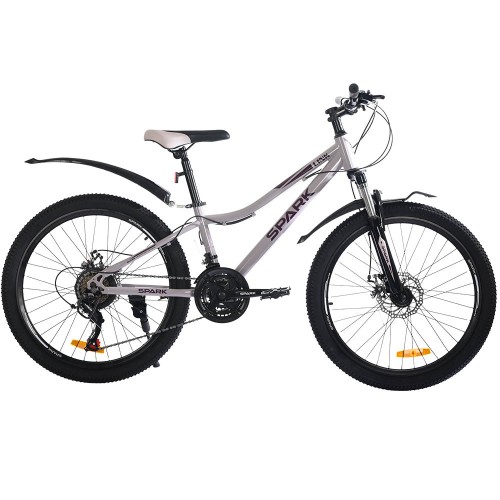 Велосипед SPARK LINK (колеса - 24", сталева рама - 12") світло-бузковий