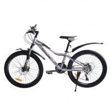 Велосипед SPARK LINK (колеса - 24", сталева рама - 12") світло-бузковий Велосипед SPARK LINK (колеса - 24", сталева рама - 12") світло-бузковий