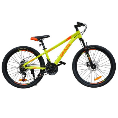 Велосипед SPARK FLEX (колеса - 24 , алюмінієва рама - 12 ) неоново-жовтий