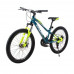 Велосипед SPARK HUNTER JR. (колеса - 24", алюмінієва рама - 12") темно-синій з жовтим
