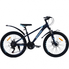 Велосипед SPARK SKY (колеса - 24 , алюмінієва рама - 12 ) темно-синій