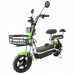 Велосипед з електродвигуном SPARK CITY 14" 48V/500W/20Ah Зелений