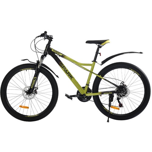 Велосипед SPARK ECLIPSE (колеса – 26", сталева рама – 13") салатовий з чорним