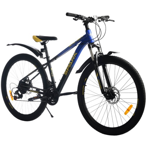 Велосипед SPARK APEX (колеса – 27,5", сталева рама – 15") синій з чорним